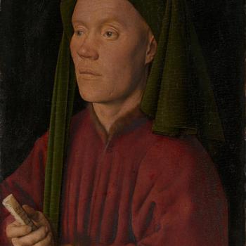 Follower of Jan van Eyck | A Young Man holding a Ring | NG2602 ...