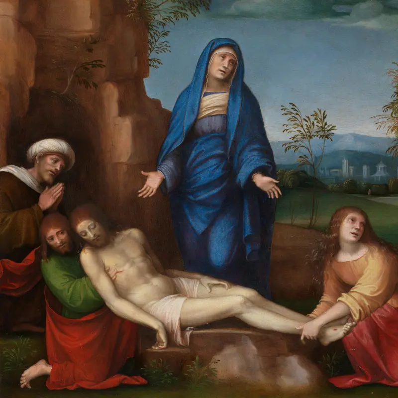 The Lamentation over the Dead Christ