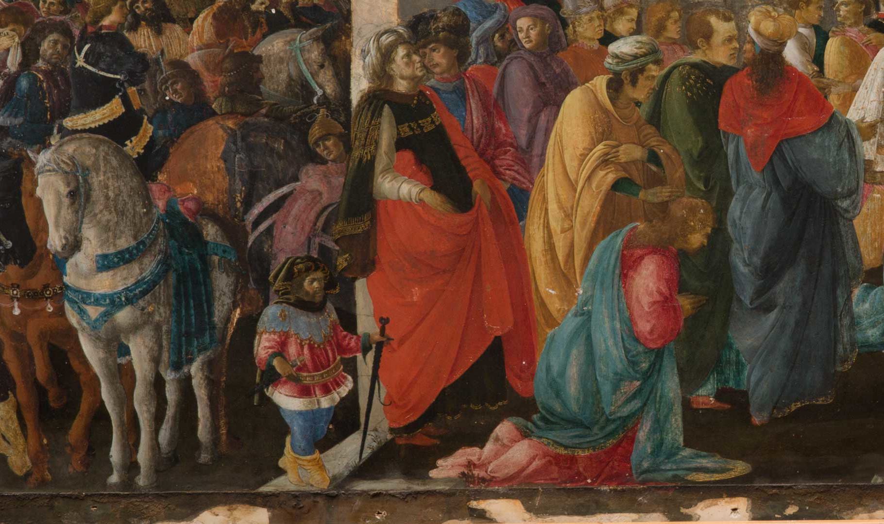 Behind the scenes in Conservation: Restoring Botticelli's 'Adoration of ...