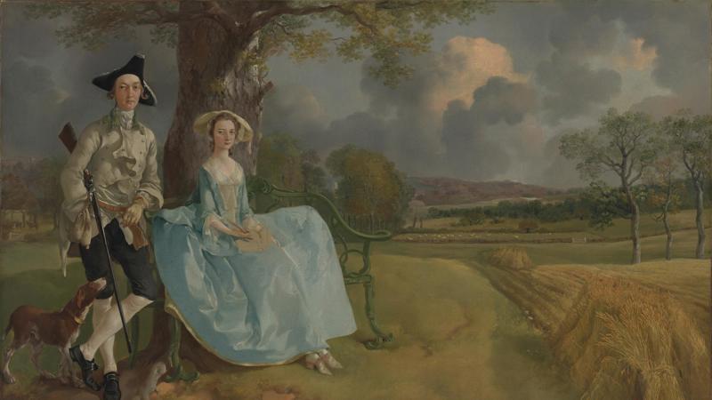 Thomas Gainsborough, 'Mr and Mrs Andrews', about 1750