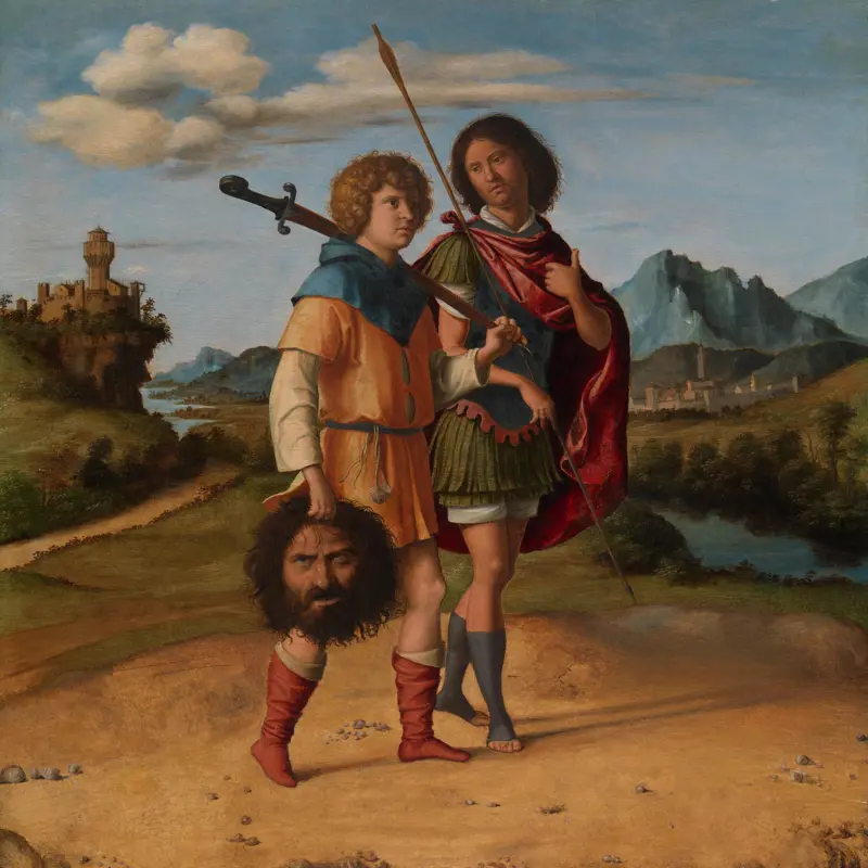 David and Jonathan (?)