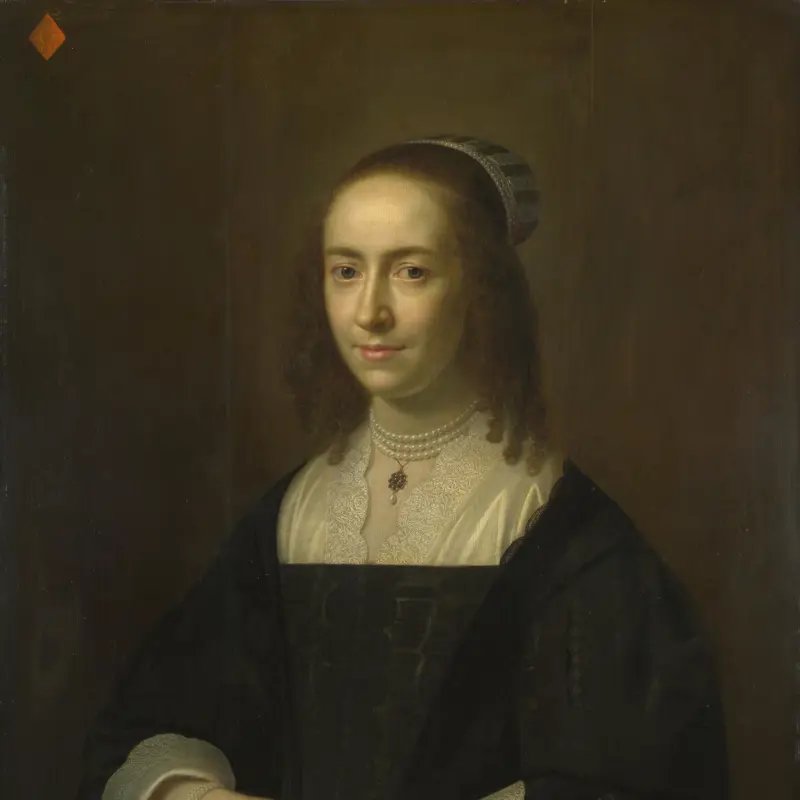 Portrait of a Lady with a Fan