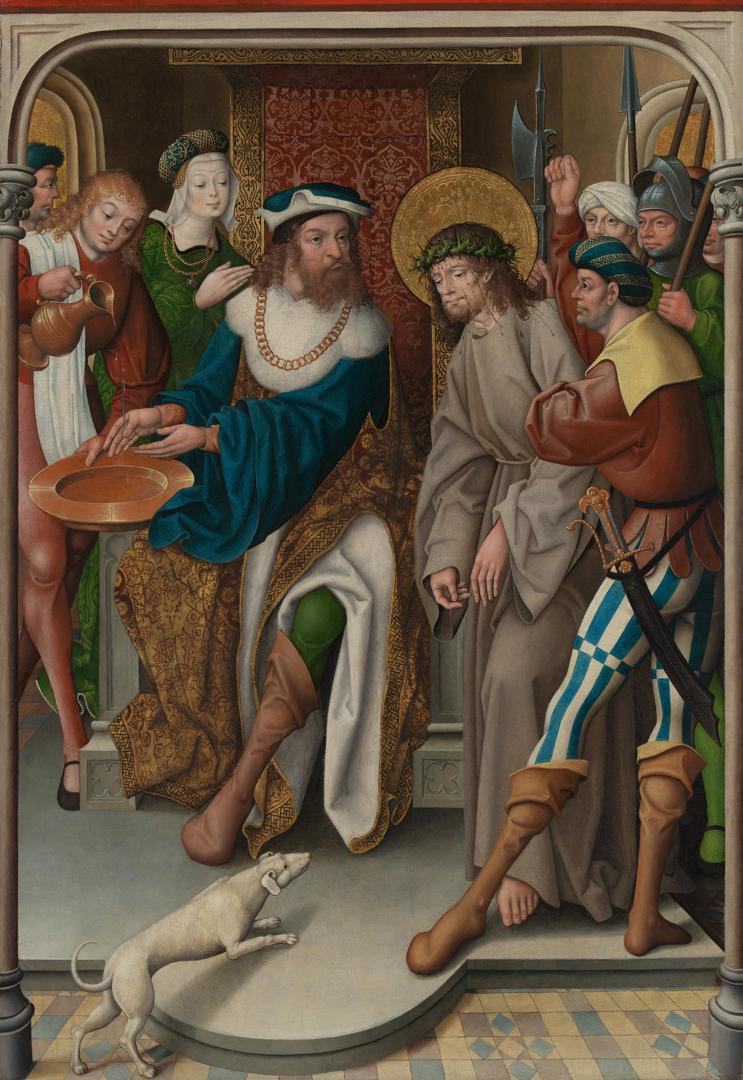 Christ before Pilate by Master of Cappenberg (Jan Baegert?)