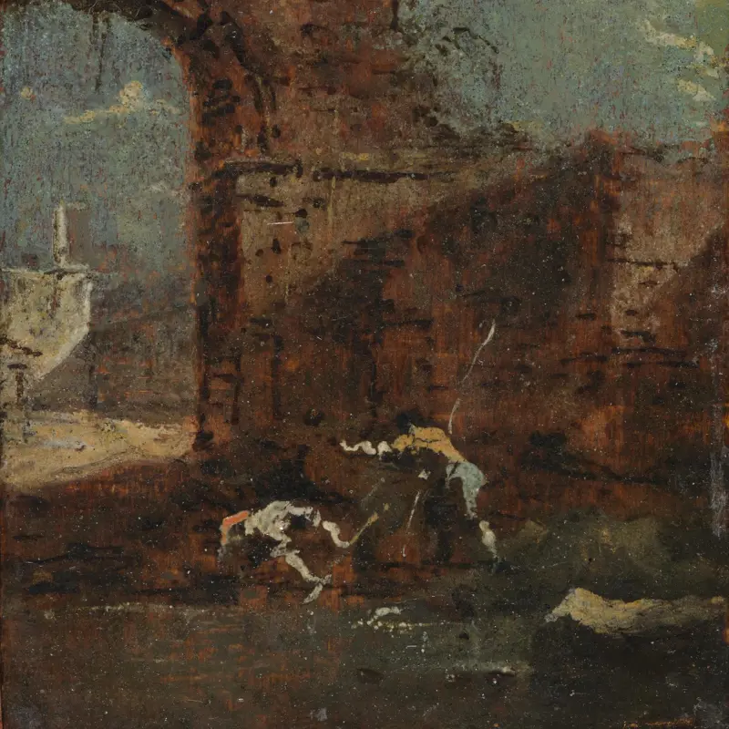 Caprice View with Ruins