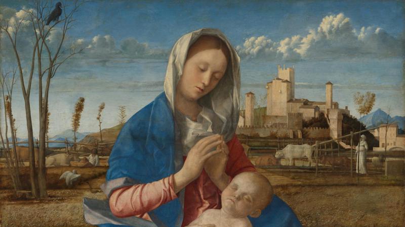 Giovanni Bellini, 'Madonna of the Meadow', about 1500-5