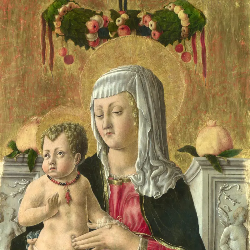 The Virgin and Child Enthroned