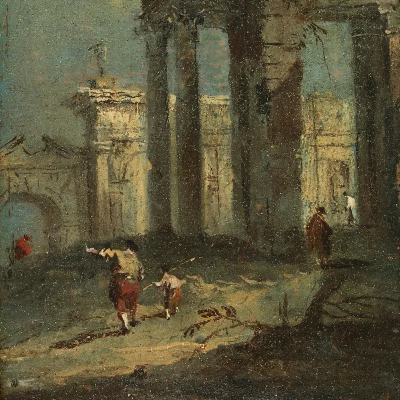 Caprice View with Ruins