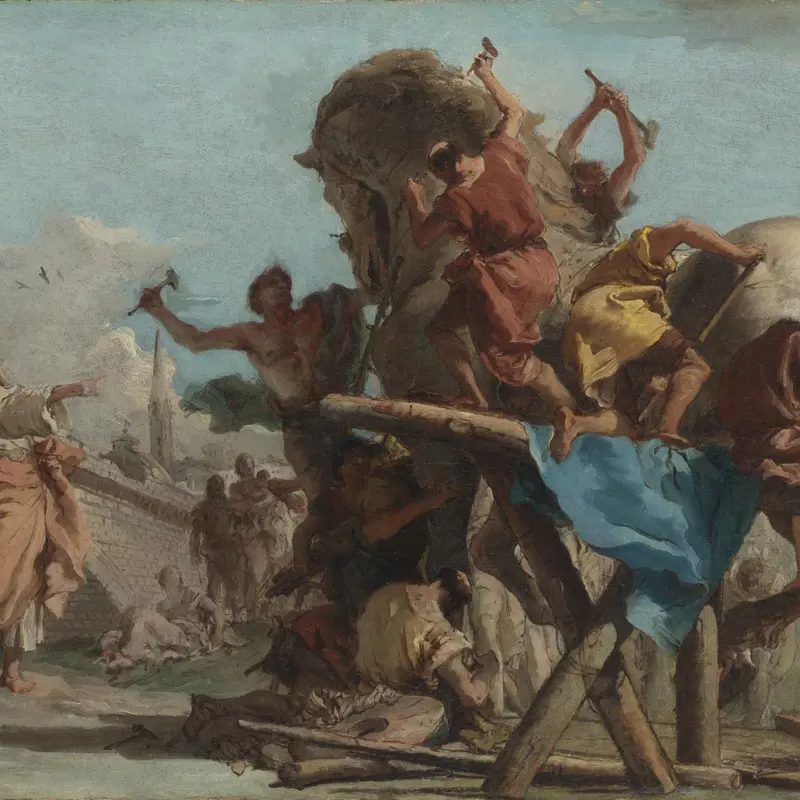 The Building of the Trojan Horse