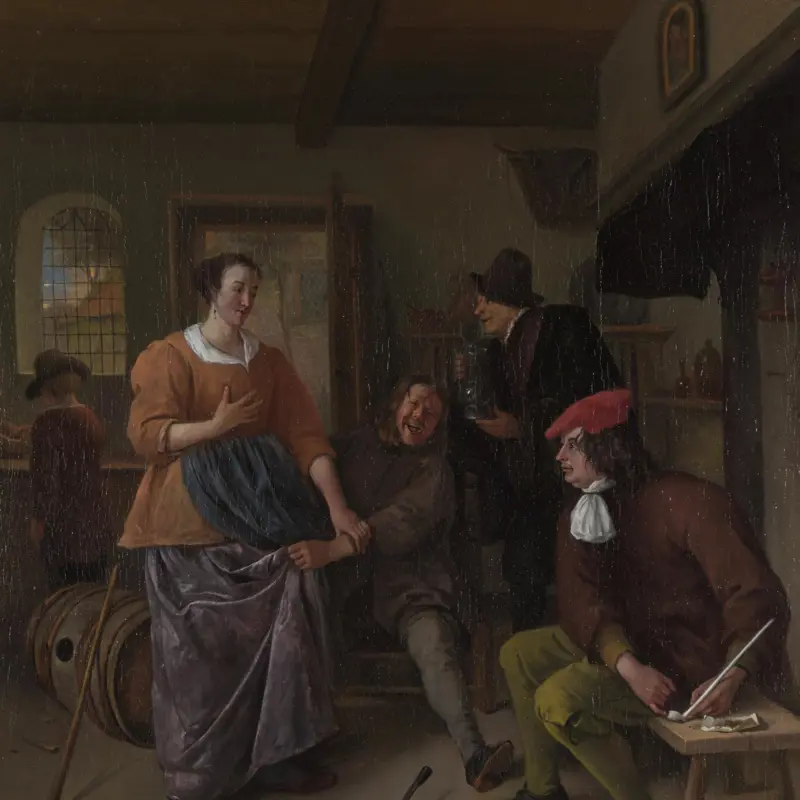 The Interior of an Inn ('The Broken Eggs')