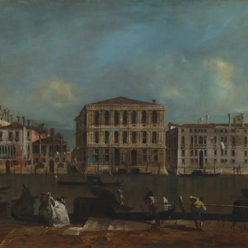 Venice: The Grand Canal with Palazzo Pesaro