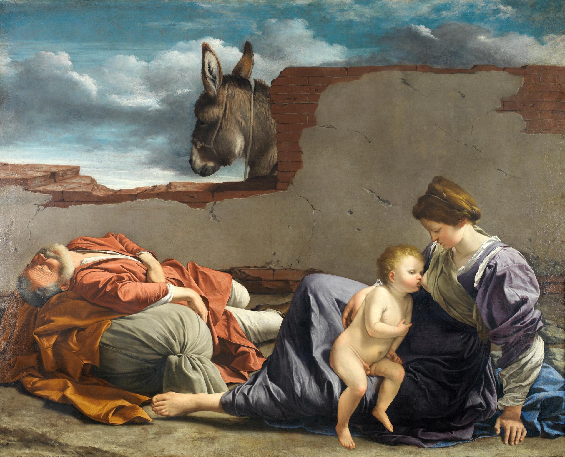 Orazio Gentileschi The Rest on the Flight into Egypt L1311