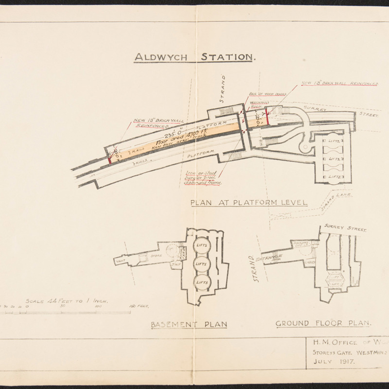 Paintings underground