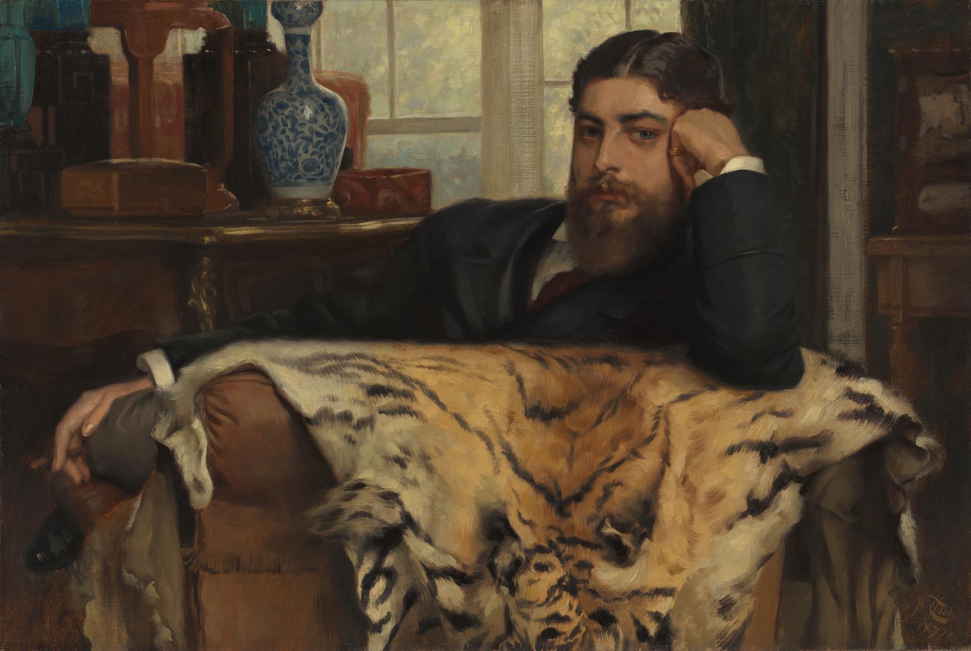 Jacques Joseph James Tissot Portrait of Algernon Moses Marsden