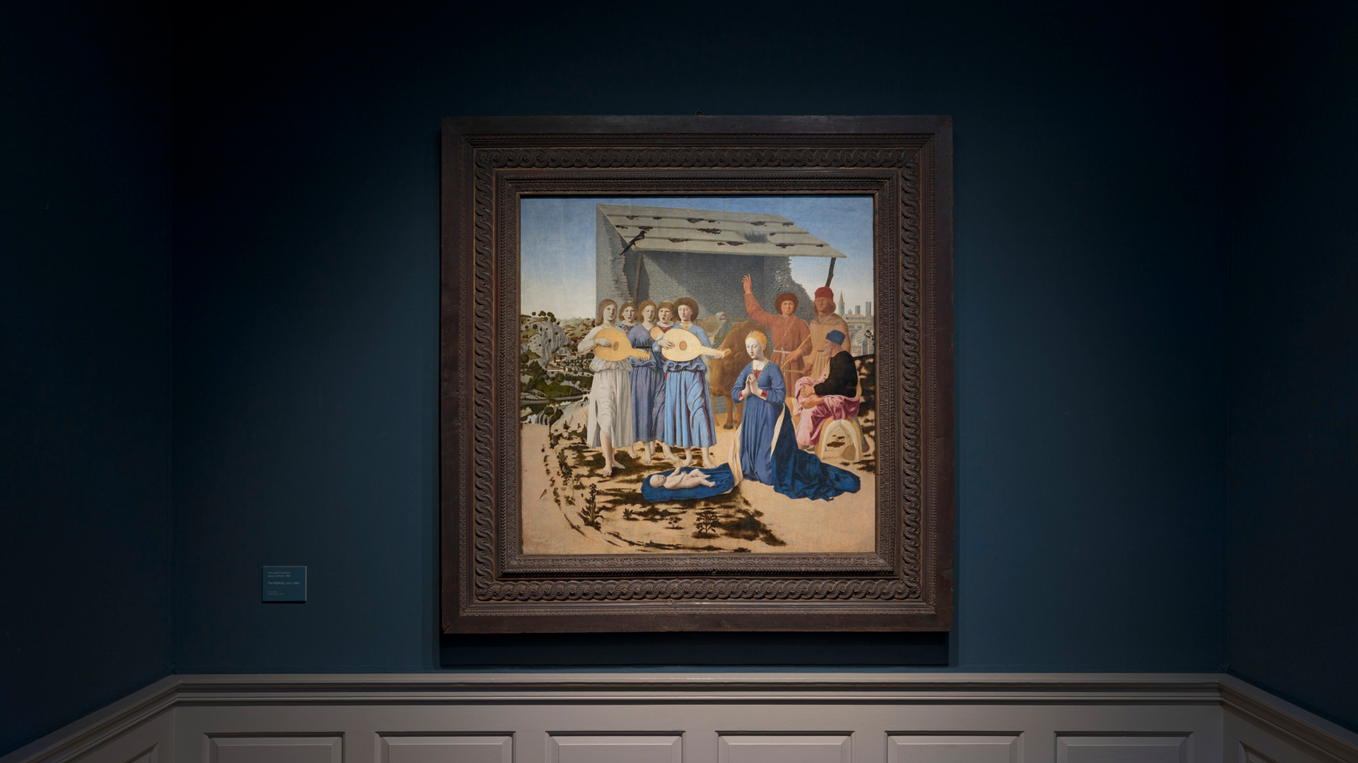 Piero della Francesca | The Nativity | NG908 | National Gallery 