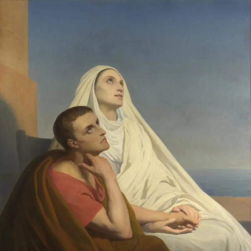 Saints Augustine and Monica