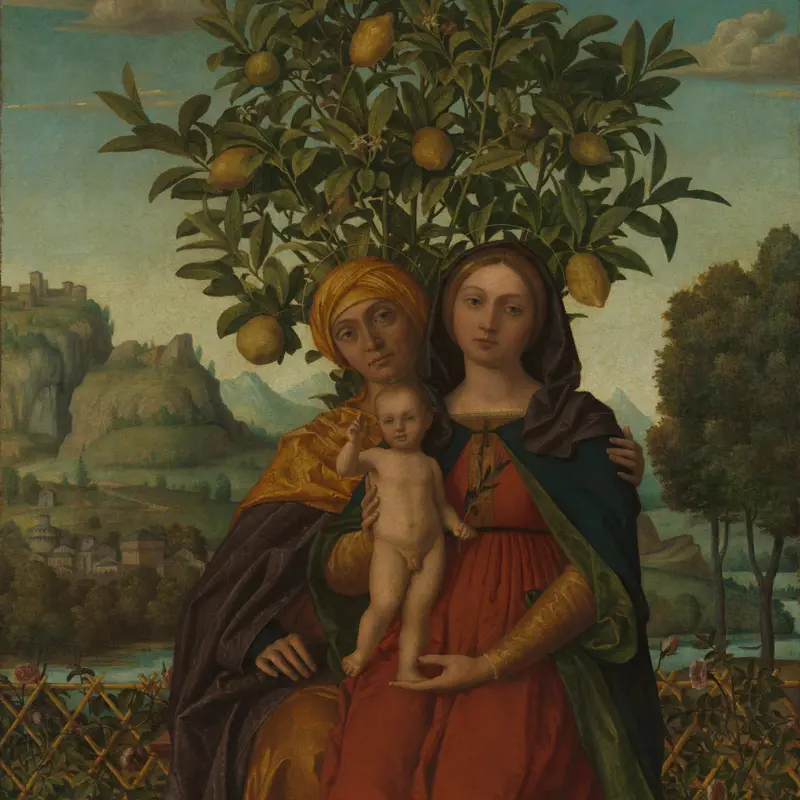 The Virgin and Child with Saint Anne