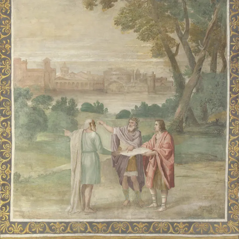 Apollo and Neptune advising Laomedon