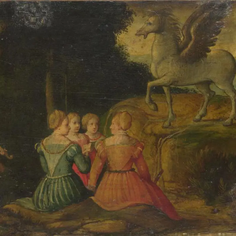 Pegasus and the Muses