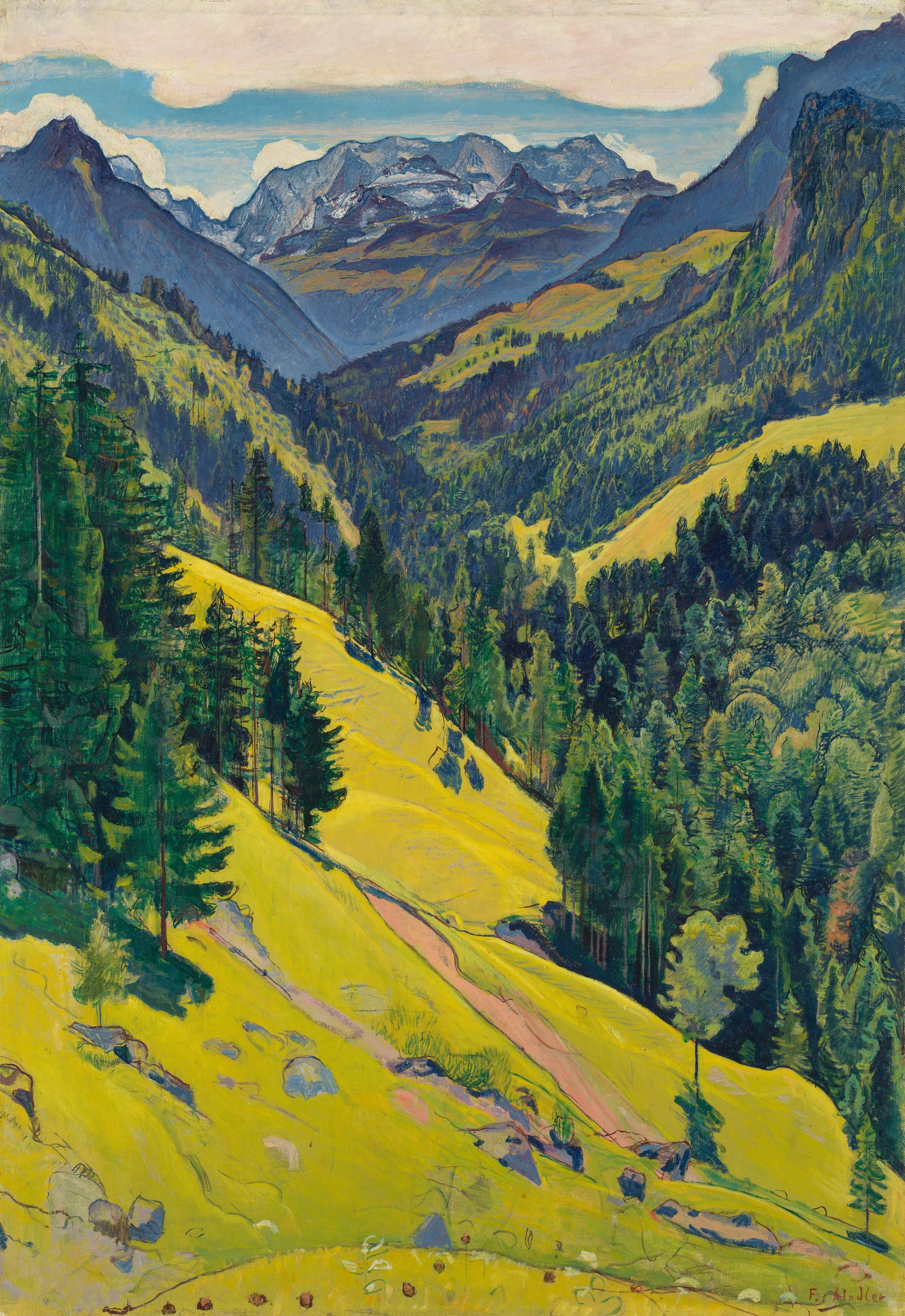 National Gallery acquires first Ferdinand Hodler painting in