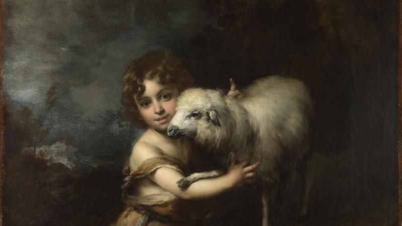Bartolomé Esteban Murillo, 'The Infant Saint John with the Lamb', 1660-5