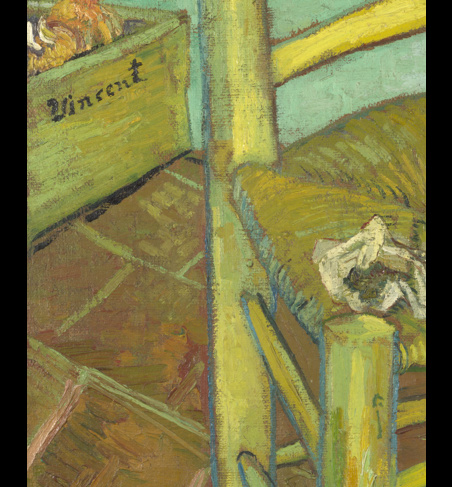 Detail of Vincent van Gogh, 'Van Gogh's Chair', 1888