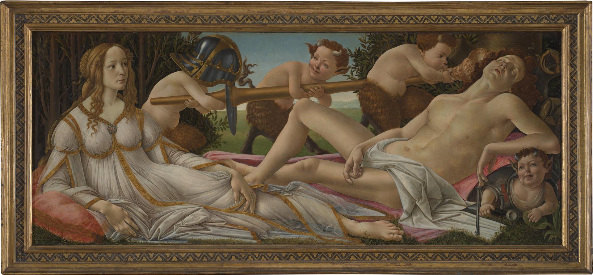 Sandro Botticelli Venus and Mars NG915 National Gallery London