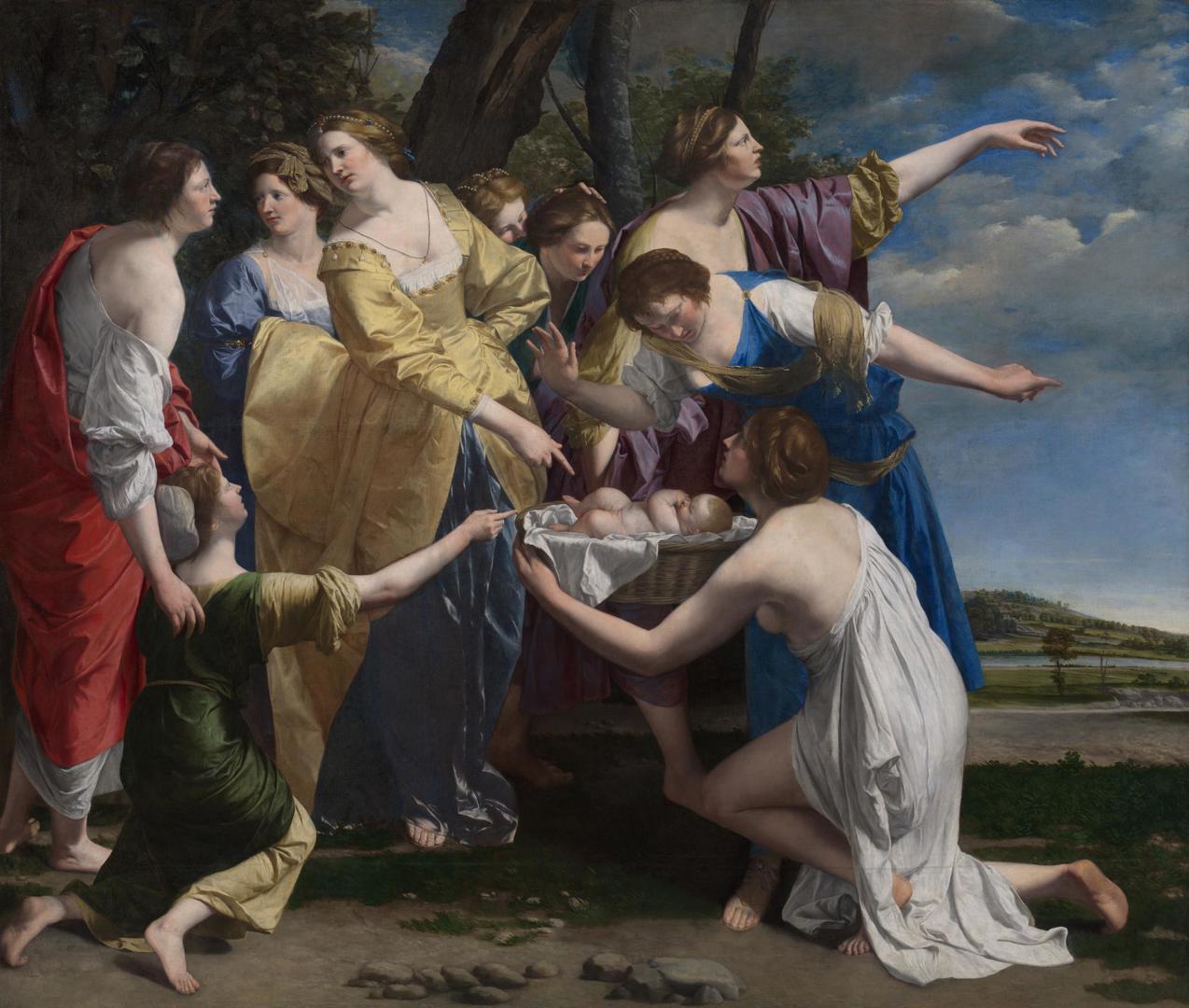 The Finding of Moses by Orazio Gentileschi