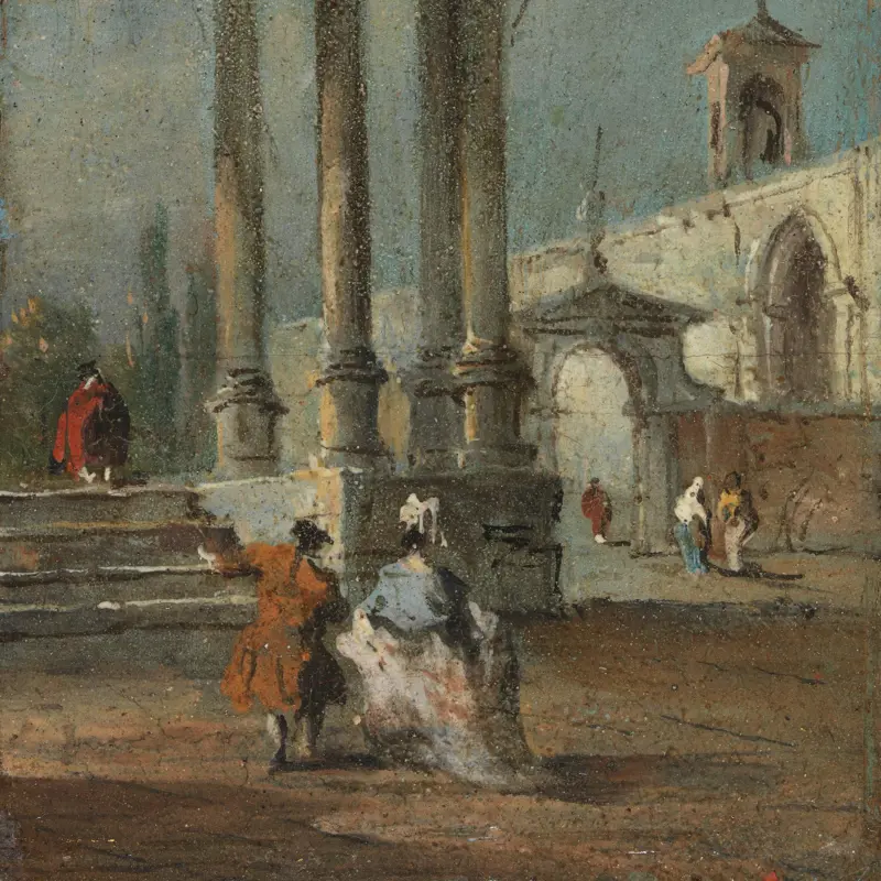 Caprice View with Ruins