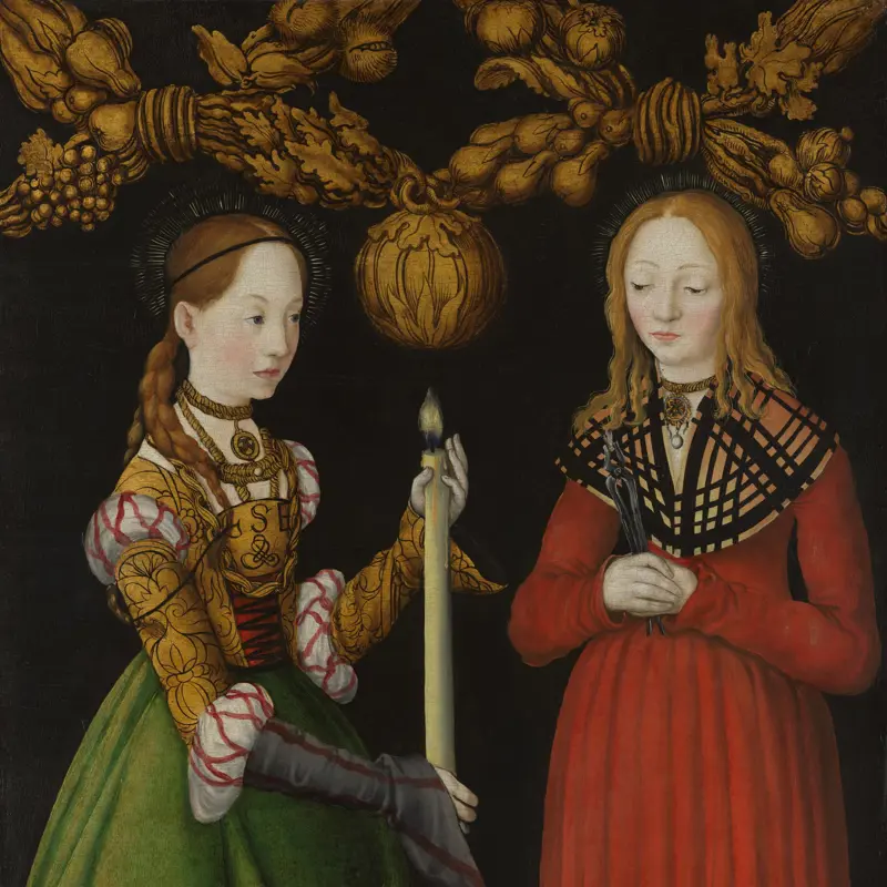 Saints Genevieve and Apollonia