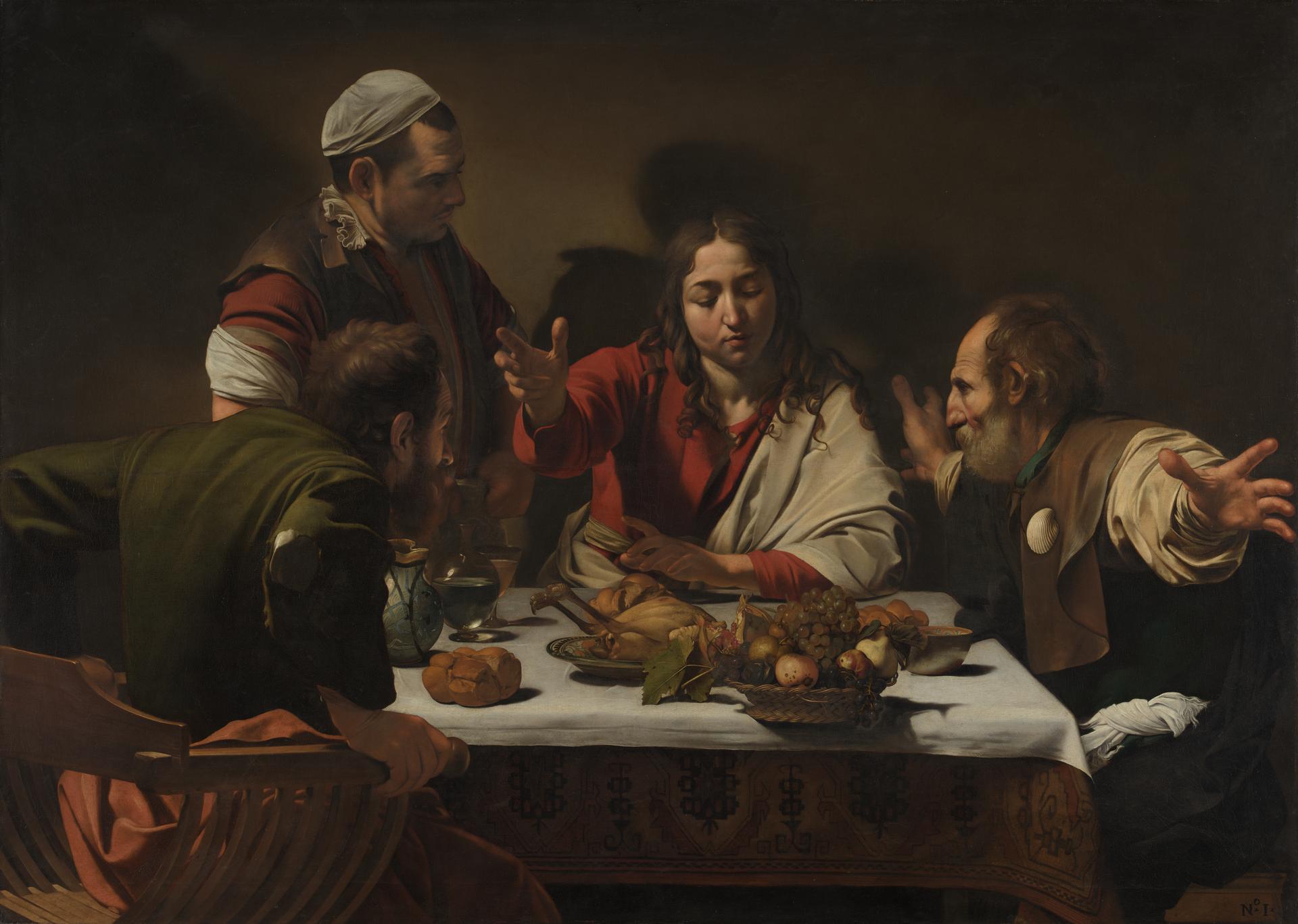 Michelangelo Merisi da Caravaggio The Supper at Emmaus NG172