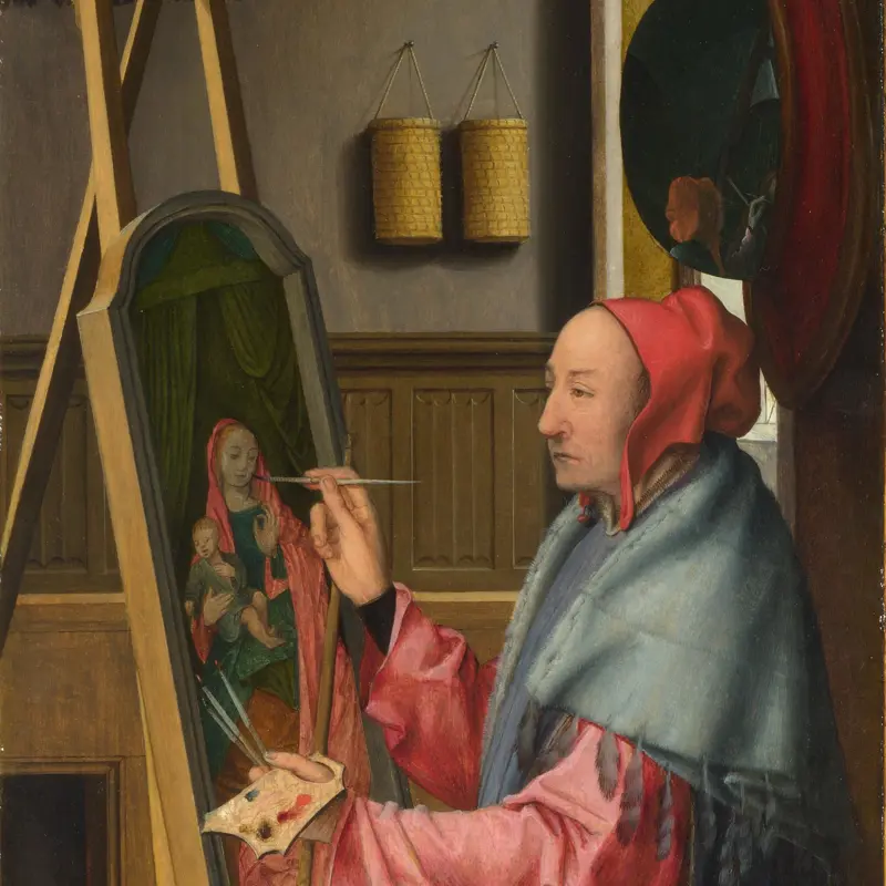Saint Luke painting the Virgin and Child