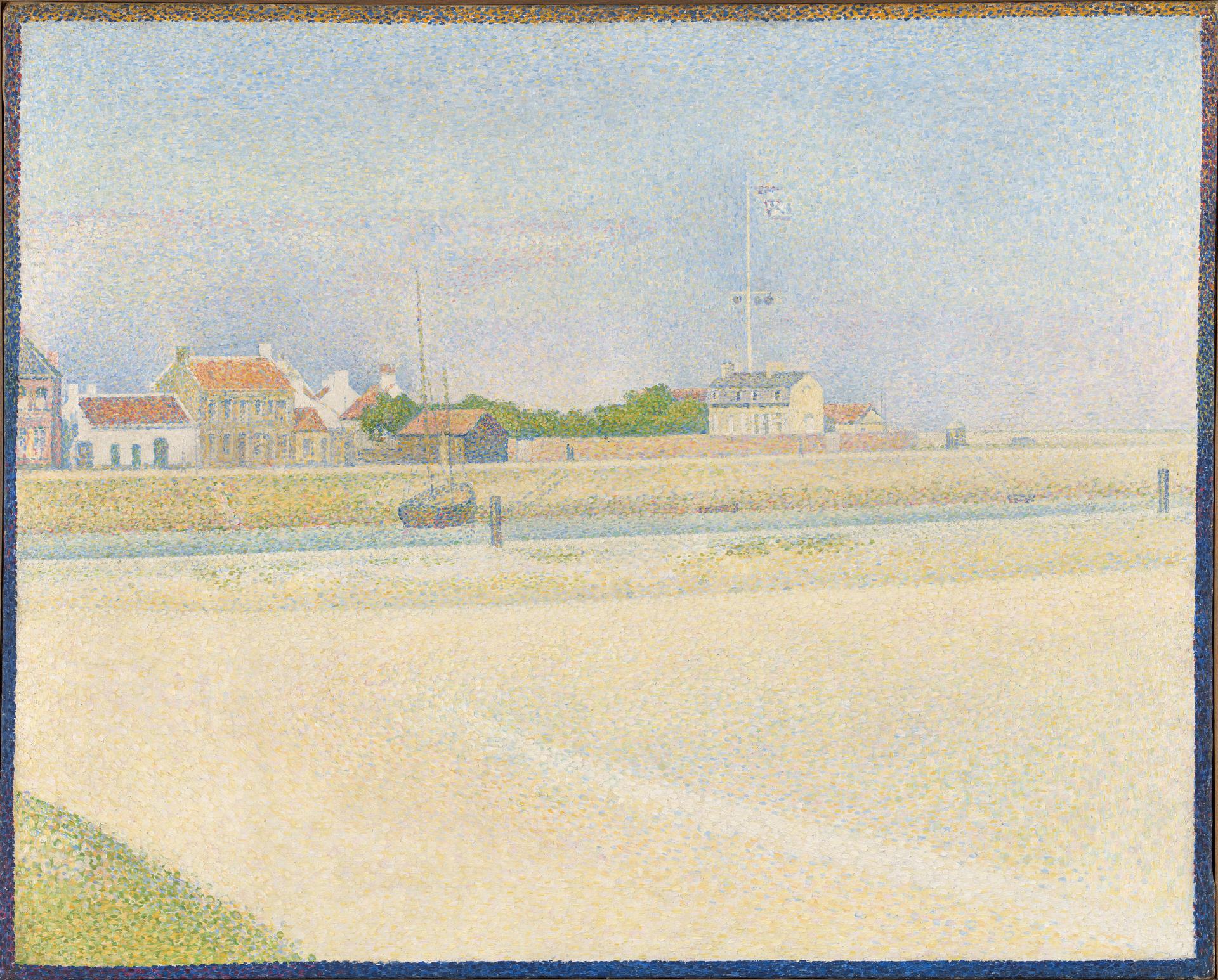 Georges Seurat | The Channel of Gravelines, Grand Fort-Philippe 