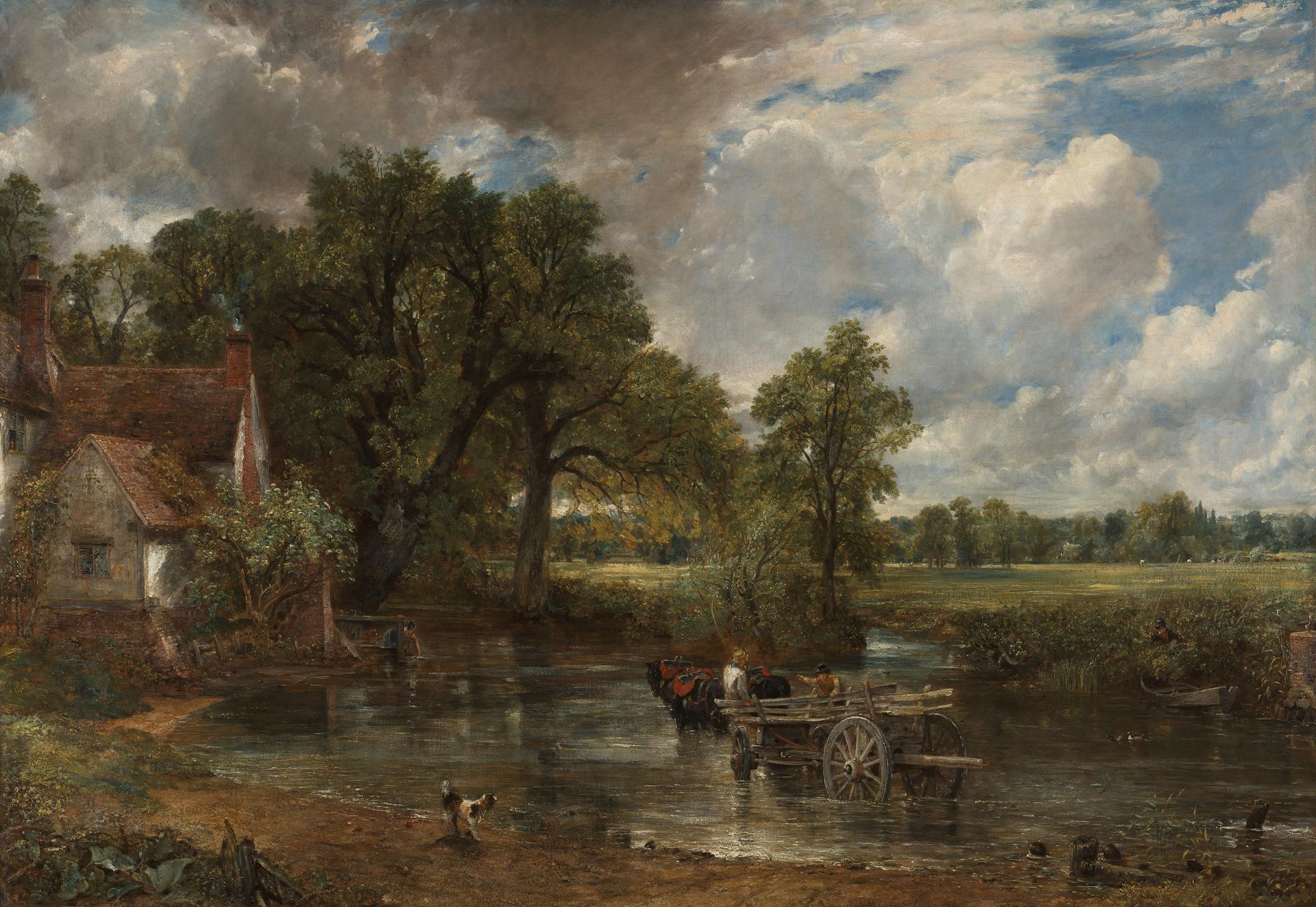 John Constable The Hay Wain NG1207 National Gallery London