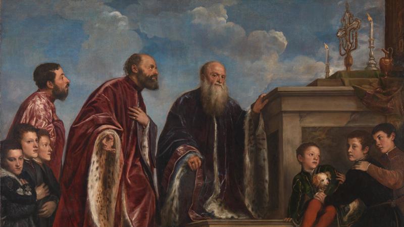 Titian, 'The Vendramin Family', about 1540-45