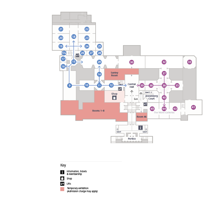 Level 2 | Floorplans | National Gallery, London