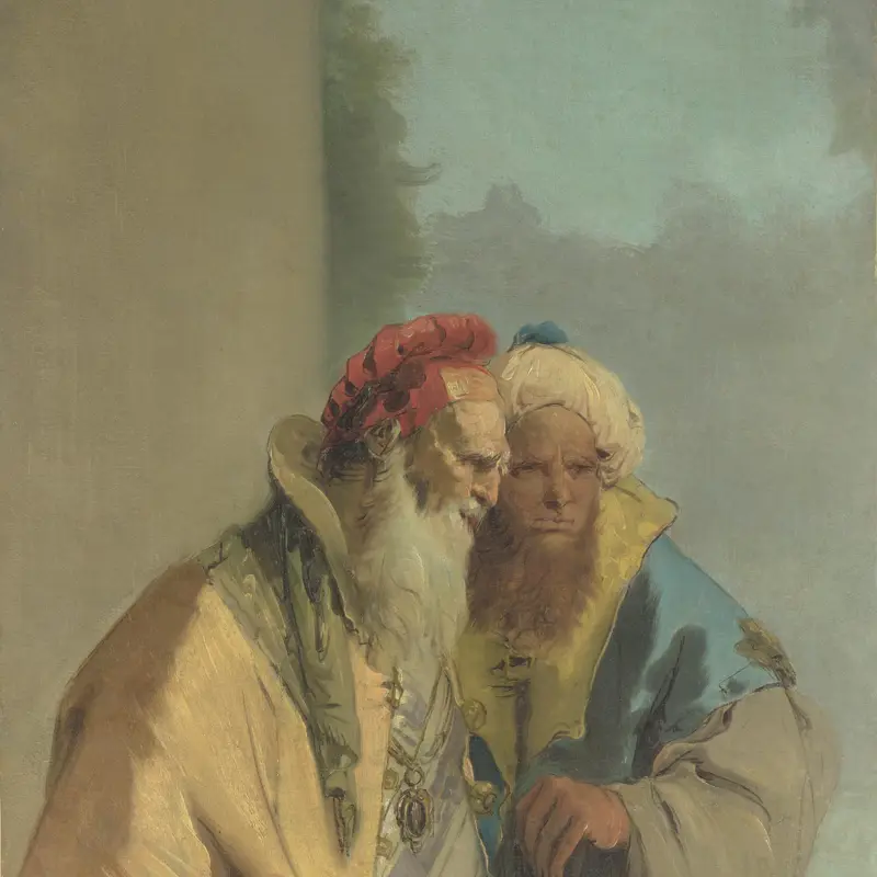Two Standing Figures