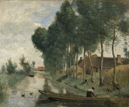 Corot Landscape At Arleux Du Nord Corot To Monet New - 