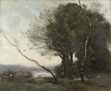 Corot The Leaning Tree Trunk Corot To Monet New Research National Gallery London