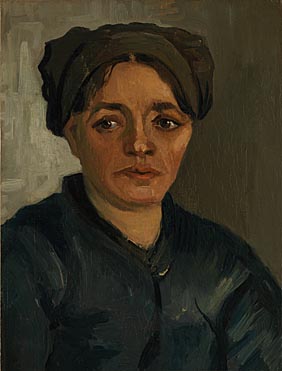 Vincent van Gogh | Head of a Peasant Woman | NG6648 | The National ...